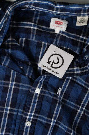 Ανδρικό πουκάμισο Levi's, Μέγεθος L, Χρώμα Μπλέ, Τιμή 26,20 €