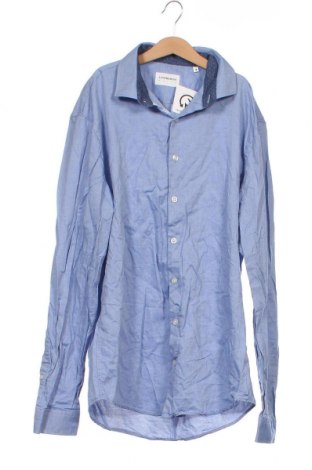 Ανδρικό πουκάμισο Lindbergh, Μέγεθος M, Χρώμα Μπλέ, Τιμή 28,92 €