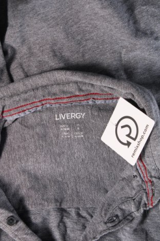 Pánska košeľa  Livergy, Veľkosť XL, Farba Sivá, Cena  4,11 €