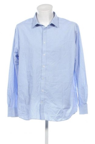 Мъжка риза Marks & Spencer, Размер 3XL, Цвят Син, Цена 27,00 лв.