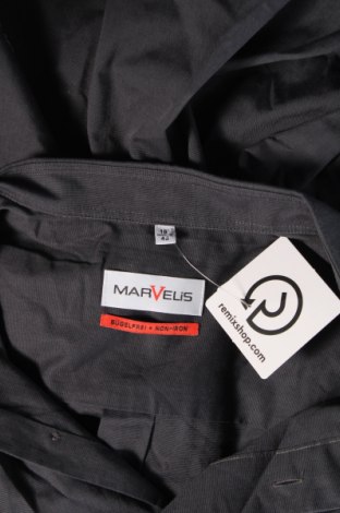 Мъжка риза Marvelis, Размер XXL, Цвят Сив, Цена 13,60 лв.