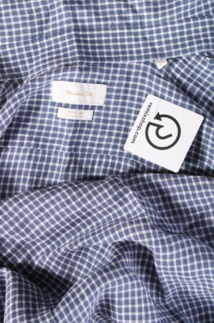 Мъжка риза Massimo Dutti, Размер L, Цвят Син, Цена 22,29 лв.