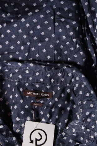 Ανδρικό πουκάμισο Michael Kors, Μέγεθος L, Χρώμα Μπλέ, Τιμή 57,40 €