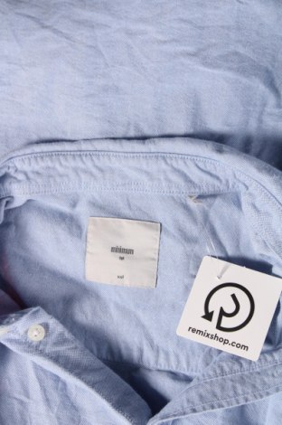 Ανδρικό πουκάμισο Minimum, Μέγεθος XXL, Χρώμα Μπλέ, Τιμή 25,52 €