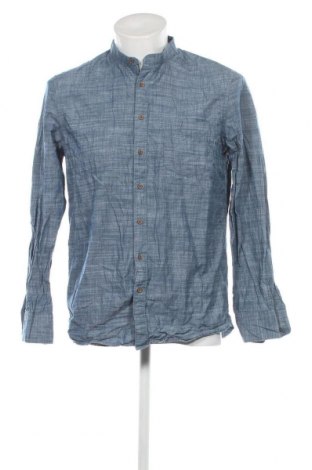 Ανδρικό πουκάμισο Montego, Μέγεθος M, Χρώμα Μπλέ, Τιμή 9,87 €