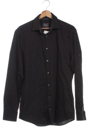 Ανδρικό πουκάμισο Montego, Μέγεθος M, Χρώμα Μαύρο, Τιμή 17,94 €