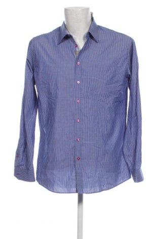 Ανδρικό πουκάμισο Morgan, Μέγεθος L, Χρώμα Μπλέ, Τιμή 12,62 €