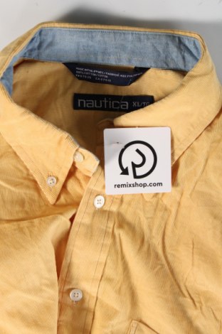 Мъжка риза Nautica, Размер XL, Цвят Жълт, Цена 55,00 лв.