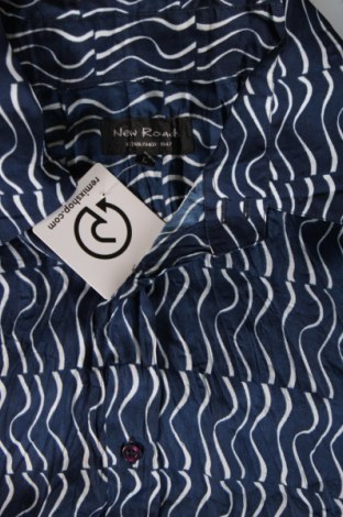 Ανδρικό πουκάμισο New Roads, Μέγεθος L, Χρώμα Μπλέ, Τιμή 8,43 €