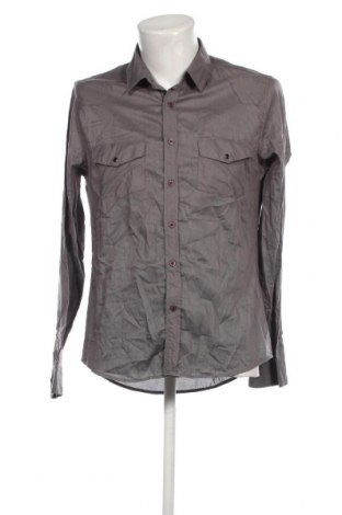 Herrenhemd Next, Größe M, Farbe Grau, Preis € 10,65