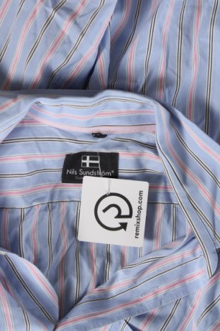 Ανδρικό πουκάμισο Nils Sundstrom, Μέγεθος M, Χρώμα Μπλέ, Τιμή 3,59 €