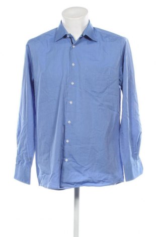 Ανδρικό πουκάμισο Nobel League, Μέγεθος L, Χρώμα Μπλέ, Τιμή 7,18 €