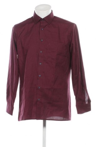 Ανδρικό πουκάμισο Olymp, Μέγεθος L, Χρώμα Κόκκινο, Τιμή 19,73 €
