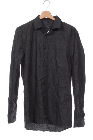 Ανδρικό πουκάμισο Olymp, Μέγεθος M, Χρώμα Γκρί, Τιμή 28,92 €