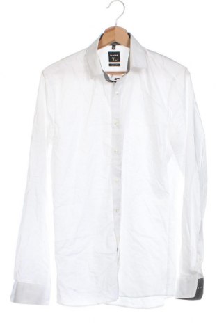 Ανδρικό πουκάμισο Olymp, Μέγεθος M, Χρώμα Λευκό, Τιμή 13,61 €