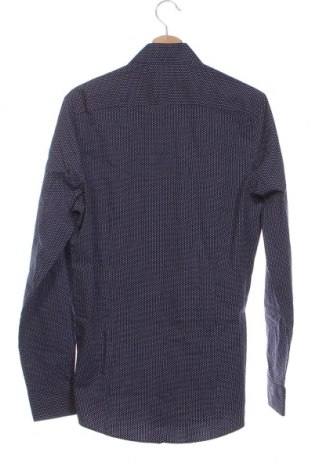 Ανδρικό πουκάμισο Olymp, Μέγεθος M, Χρώμα Μπλέ, Τιμή 12,93 €