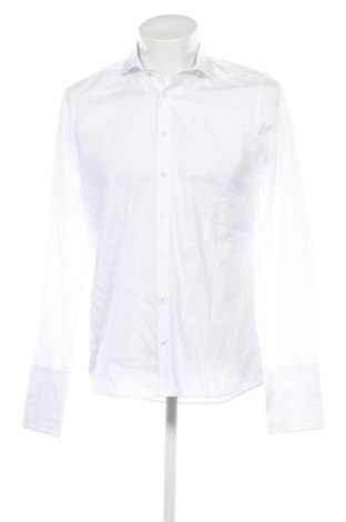 Herrenhemd Olymp, Größe M, Farbe Weiß, Preis 32,53 €