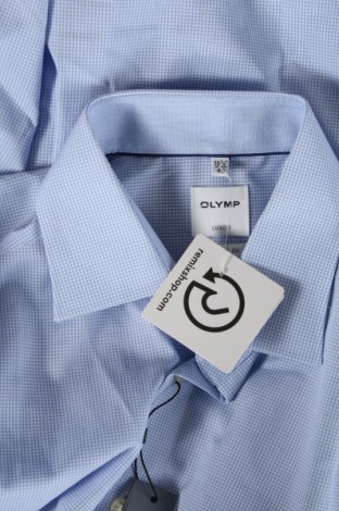 Ανδρικό πουκάμισο Olymp, Μέγεθος M, Χρώμα Μπλέ, Τιμή 30,68 €