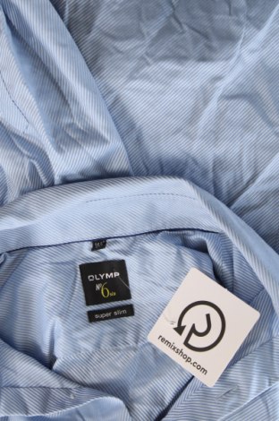 Мъжка риза Olymp, Размер S, Цвят Син, Цена 27,50 лв.
