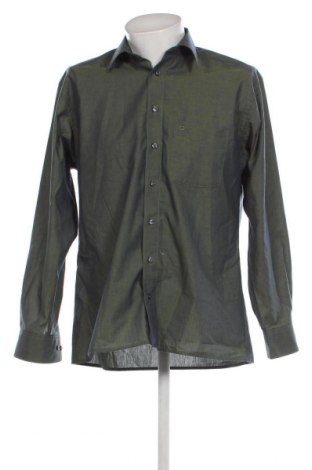 Ανδρικό πουκάμισο Olymp, Μέγεθος M, Χρώμα Πράσινο, Τιμή 28,92 €
