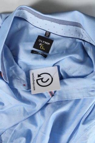 Ανδρικό πουκάμισο Olymp, Μέγεθος L, Χρώμα Μπλέ, Τιμή 29,60 €