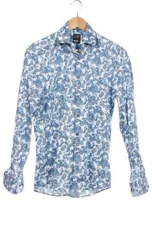 Ανδρικό πουκάμισο Olymp, Μέγεθος S, Χρώμα Μπλέ, Τιμή 16,80 €