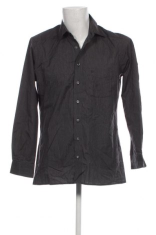 Ανδρικό πουκάμισο Olymp, Μέγεθος M, Χρώμα Μαύρο, Τιμή 5,10 €
