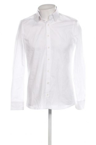 Ανδρικό πουκάμισο Olymp, Μέγεθος M, Χρώμα Λευκό, Τιμή 28,92 €