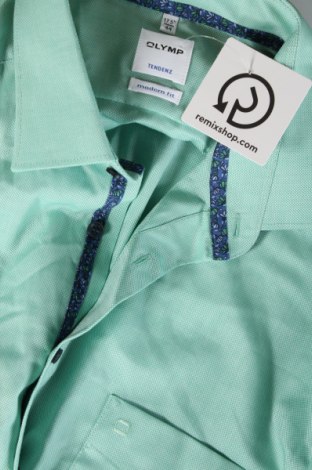 Herrenhemd Olymp, Größe XL, Farbe Grün, Preis 28,70 €