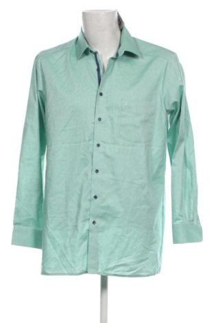 Ανδρικό πουκάμισο Olymp, Μέγεθος XL, Χρώμα Πράσινο, Τιμή 32,32 €