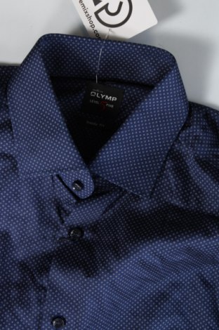 Ανδρικό πουκάμισο Olymp, Μέγεθος S, Χρώμα Μπλέ, Τιμή 76,70 €