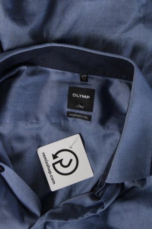 Ανδρικό πουκάμισο Olymp, Μέγεθος XXL, Χρώμα Μπλέ, Τιμή 25,52 €