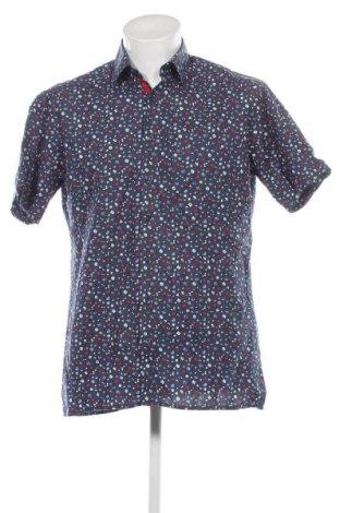 Ανδρικό πουκάμισο Olymp, Μέγεθος L, Χρώμα Μπλέ, Τιμή 15,00 €