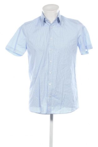 Ανδρικό πουκάμισο Olymp, Μέγεθος M, Χρώμα Μπλέ, Τιμή 14,00 €