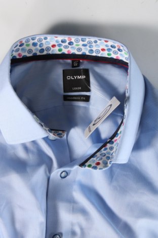 Męska koszula Olymp, Rozmiar XL, Kolor Niebieski, Cena 175,92 zł