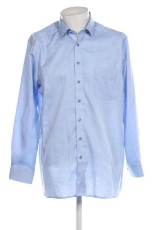 Ανδρικό πουκάμισο Olymp, Μέγεθος XL, Χρώμα Μπλέ, Τιμή 34,02 €