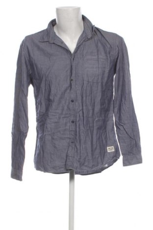 Ανδρικό πουκάμισο Originals By Jack & Jones, Μέγεθος XL, Χρώμα Μπλέ, Τιμή 12,62 €