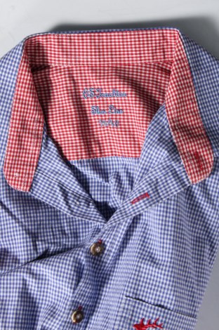 Ανδρικό πουκάμισο Os Trachten, Μέγεθος M, Χρώμα Πολύχρωμο, Τιμή 21,03 €