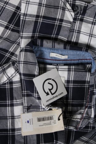 Herrenhemd Pepe Jeans, Größe M, Farbe Mehrfarbig, Preis € 22,37