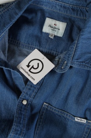 Herrenhemd Pepe Jeans, Größe M, Farbe Blau, Preis € 25,57