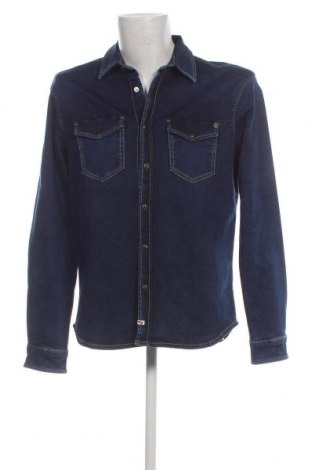 Herrenhemd Pepe Jeans, Größe M, Farbe Blau, Preis € 38,35