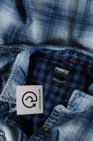 Pánska košeľa  Pioneer, Veľkosť XL, Farba Modrá, Cena  19,28 €