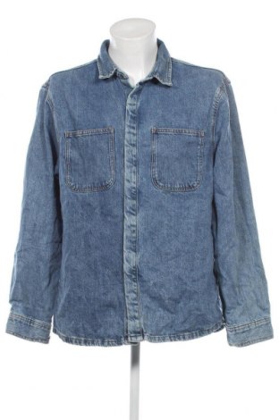 Ανδρικό πουκάμισο Pull&Bear, Μέγεθος XL, Χρώμα Μπλέ, Τιμή 8,07 €