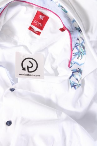 Herrenhemd Pure H.Tico, Größe XL, Farbe Weiß, Preis € 20,18