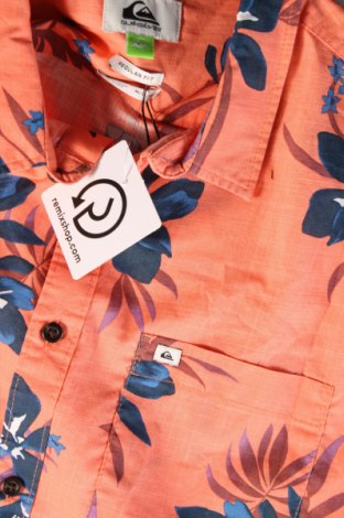 Мъжка риза Quiksilver, Размер M, Цвят Оранжев, Цена 77,00 лв.