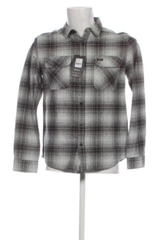 Ανδρικό πουκάμισο RVCA, Μέγεθος S, Χρώμα Γκρί, Τιμή 11,91 €