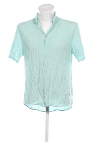 Ανδρικό πουκάμισο RVLT Revolution, Μέγεθος XL, Χρώμα Πράσινο, Τιμή 17,16 €