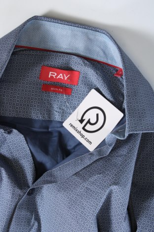 Herrenhemd Ray, Größe S, Farbe Blau, Preis 3,03 €