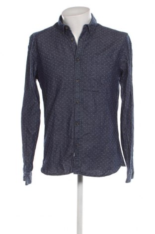 Ανδρικό πουκάμισο Rebel, Μέγεθος L, Χρώμα Μπλέ, Τιμή 3,77 €