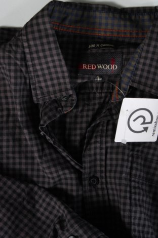 Herrenhemd Red Wood, Größe L, Farbe Mehrfarbig, Preis 20,18 €